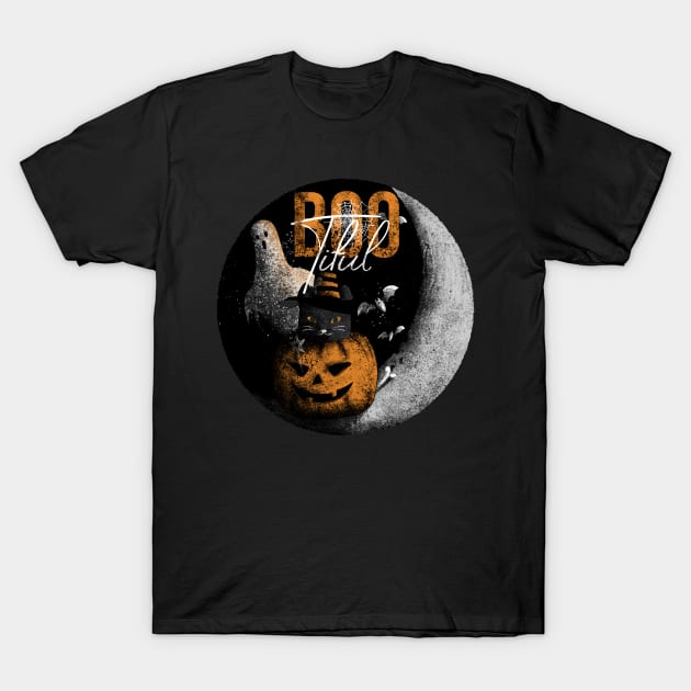 Halloween Bootiful T-Shirt by Rishirt